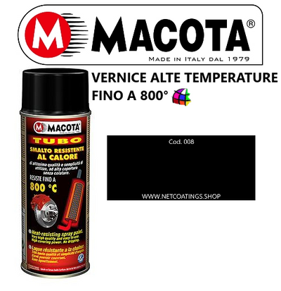 Macota Hose Spray Paint Spray High Temperatures Brake Calipers Mufflers 800 °