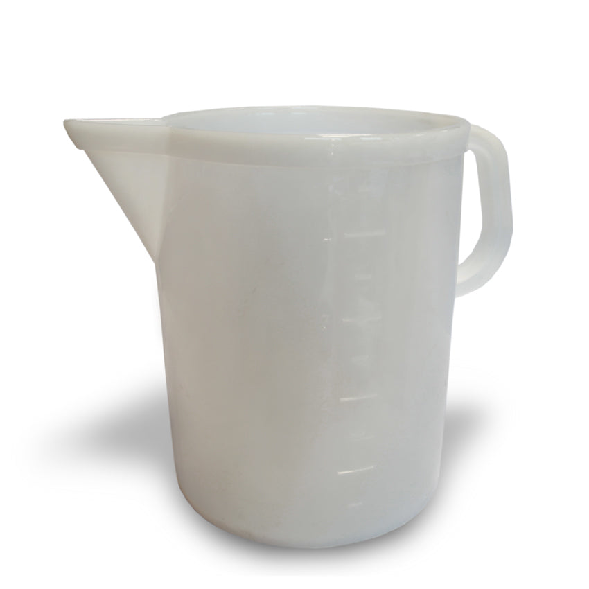 Measuring Jug Various Sizes White Reusable 1 lt 3 lt 5 lt