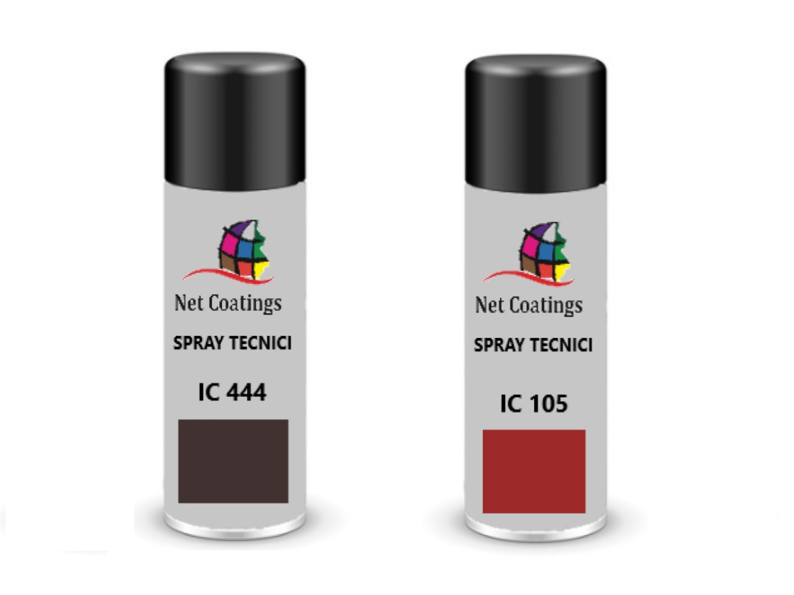 Chasis de lata de aerosol de pintura en aerosol para chasis gris IC 444 rojo IC 105