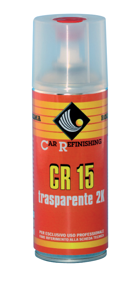 Rolma Vernice Spray Bomboletta 2K Trasparente Lucido Bicomponente CR15 CR 15 400ml