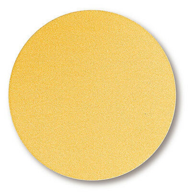 Abrasive Disc For Professional Sanding Abrasive Discs Diameter 125mm Without Holes Gold 10 PCS