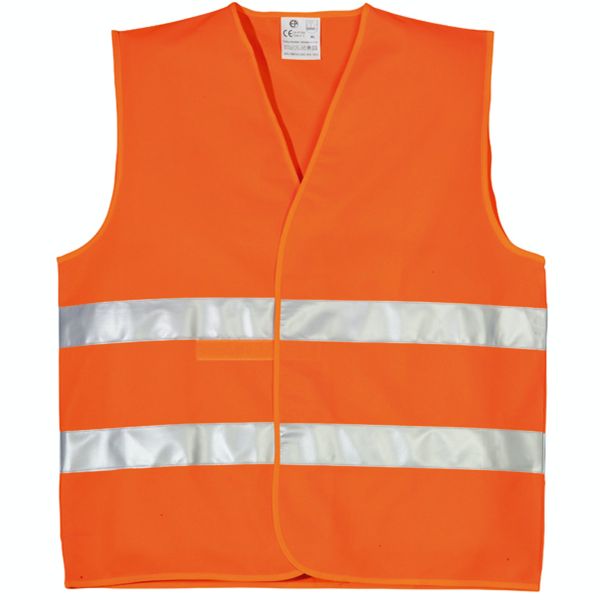 Gilet Catarifrangente Alta Visibilità Giallo Arancio Giubetto