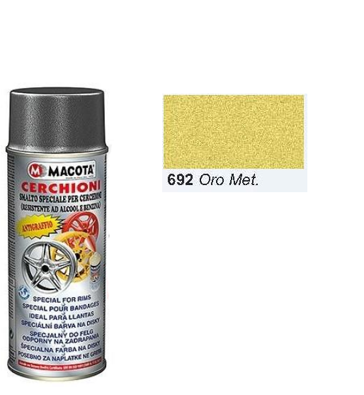 Macota Spray Canister Enamel Rims Scratch-resistant 400ml Resistant Paint
