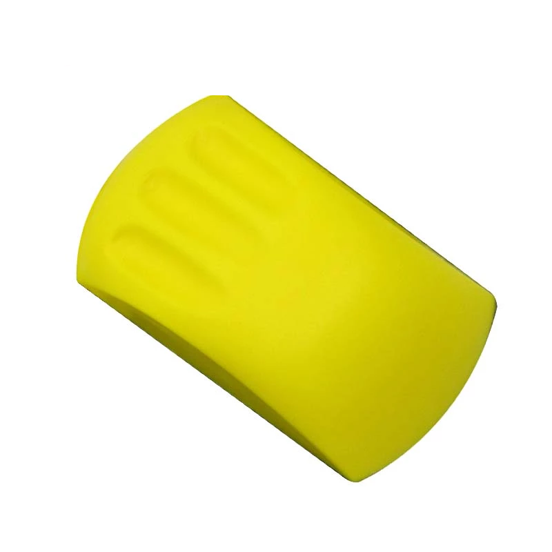 Tampone Giallo Tassello di Carteggiatura Manuale Per Dischetti 150mm