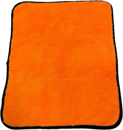 Paño de microfibra súper absorbente 37x44cm Naranja Gris