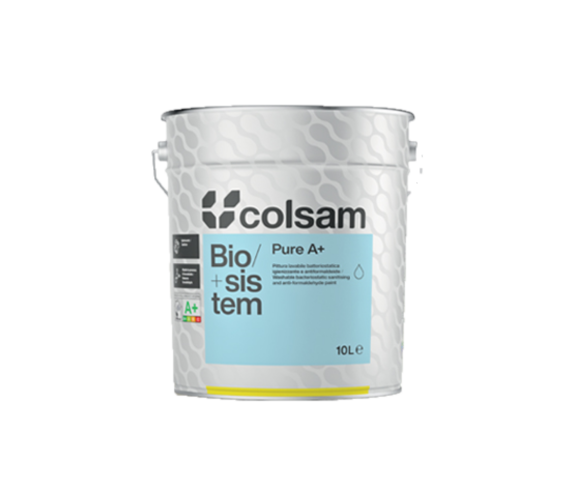 Biosistem Pure A+ Colsam Bacteriostático Lavable Pintura Higienizante Pared Base Agua 10LT