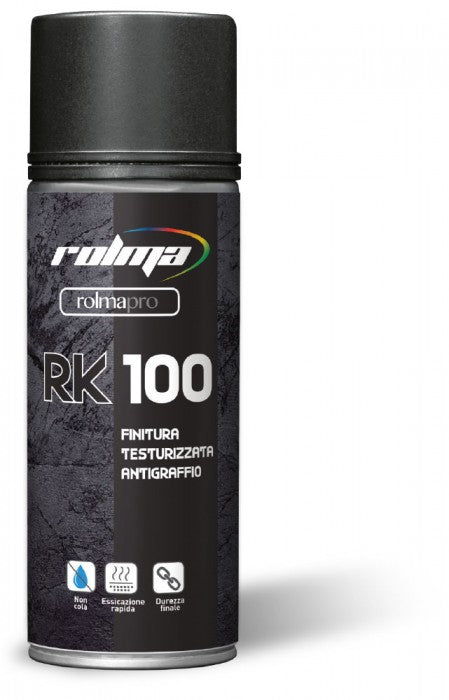 Rolma Spray Paint Textured Spray TXT Scratch Resistant RK100 K 100 400ml