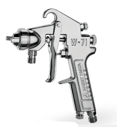 Pistola A Spruzzo W 71 Anest Iwata Bassa Pressione A Sifone Tutti Gli ugelli disponibili