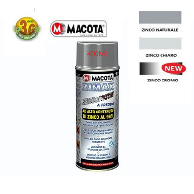 Macota Zimax Cold Zinc Spray à haute teneur en zinc 400ml